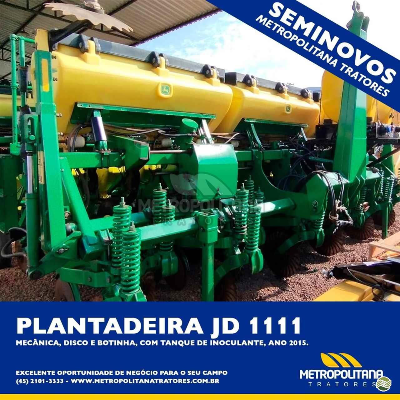 PLANTADEIRA JOHN DEERE PLANTADEIRAS 1111 Metropolitana Tratores - New Holland CASCAVEL PARANÁ PR
